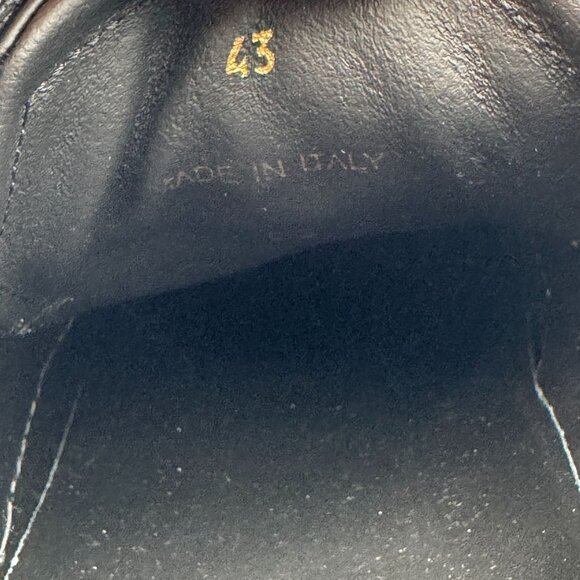 Oliver Cabell Low 1 Metropolis Sneakers Distressed Leather Suede Toe Cap Retro - Picture 9 of 11